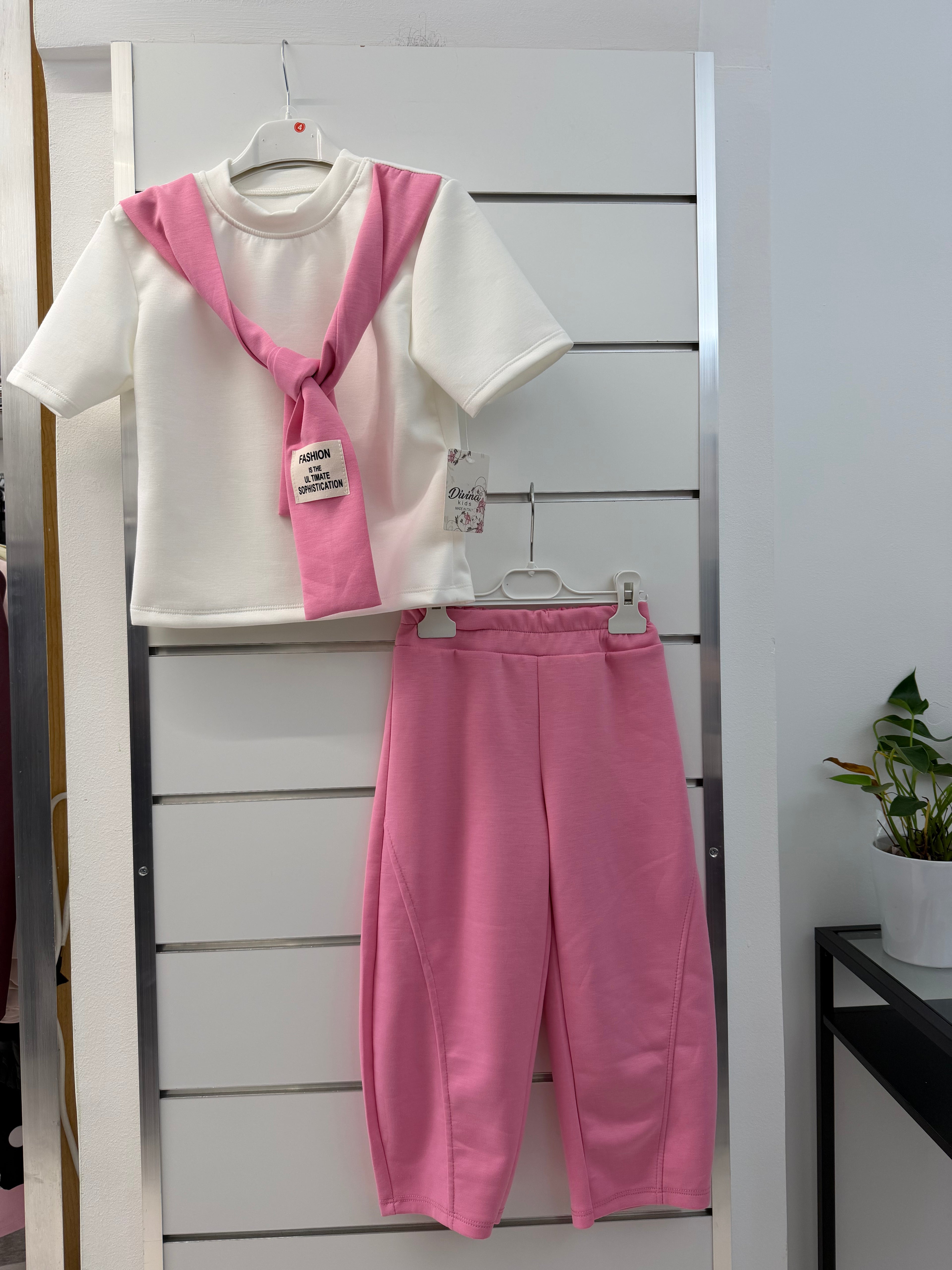 Coordinato Pink College